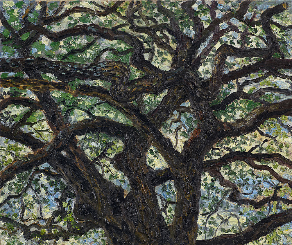  Hans_Rath_Geaest_46x55cm_Oel_Lwd_2013 