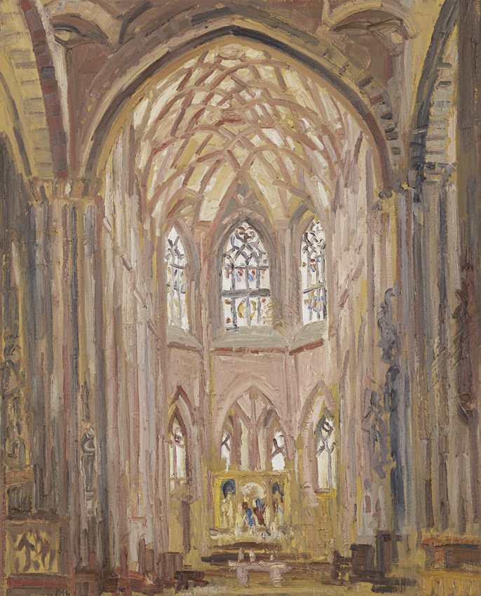  Hans_Rath_Münster_Innen_II_110x90cm_Oel_Lwd_2004  